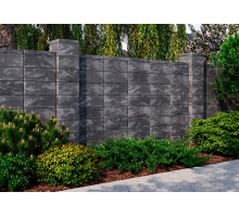 Блок 504 х 200 огорожі "Гардіан" Onyx Black