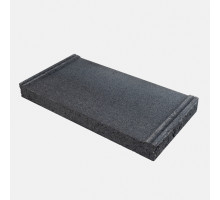 Дашок стовпця огорожі "Фріда"  230х450х45 чорний