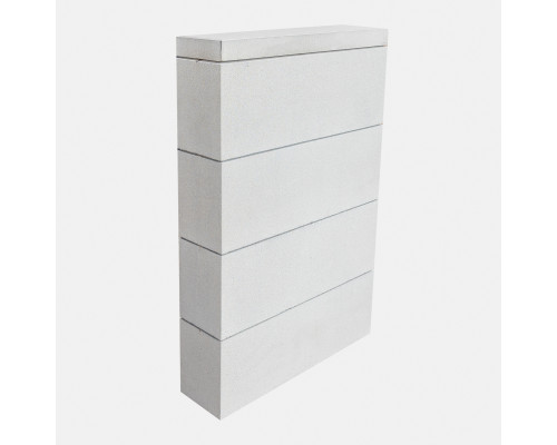 Блок огорожі “Мегаблок”   White