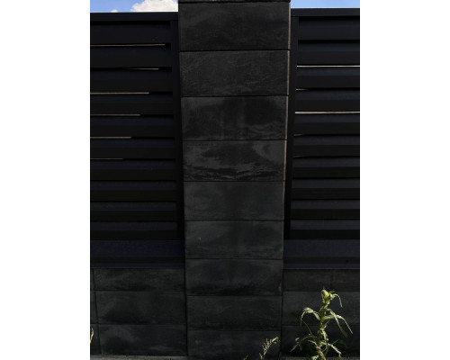 Блок 504 х 200 огорожі "Гардіан" Onyx Black