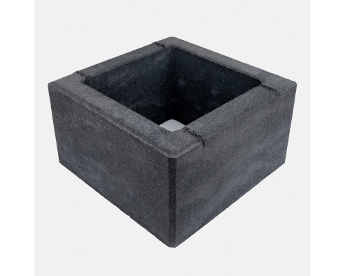 Блок 360х360 огорожі «Ґардіан» Onyx Black