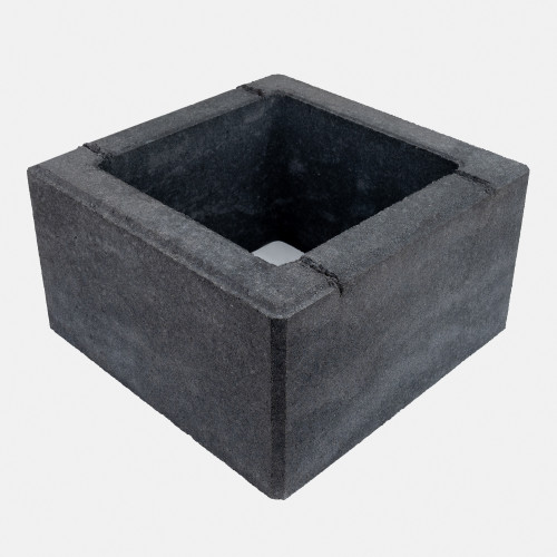 Блок 360х360 огорожі «Ґардіан» Onyx Black