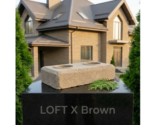 Цегла ручної обробки SENTEX PRIME - LOFT X Вrown