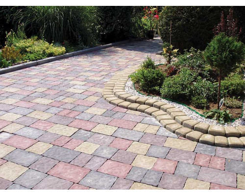 Тротуарна плитка "Римський камінь" товщина 45 мм