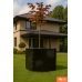 Кашпо для квітів Brickland Design Хвиля (Wave cube) 39х35