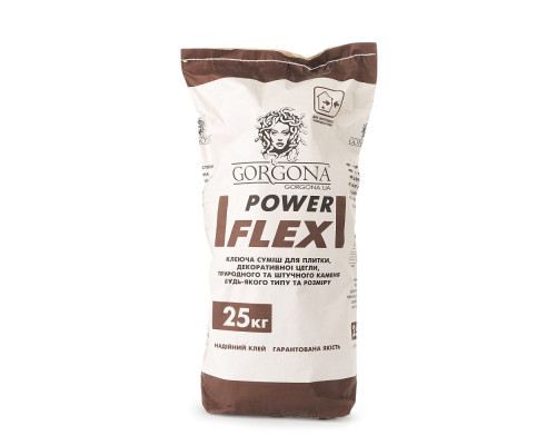 Клей “GORGONA” POWER FLEX 25кг