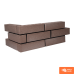 Облицювальна цегла MODERN ECO Brown